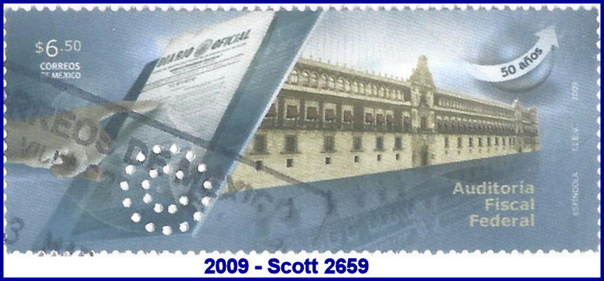 Imagen 2009 perfin stamp